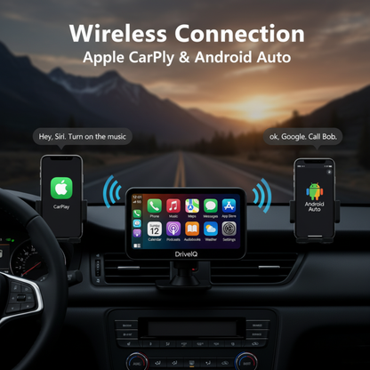 DriveIQ Wireless CarPlay & Android Auto Screen